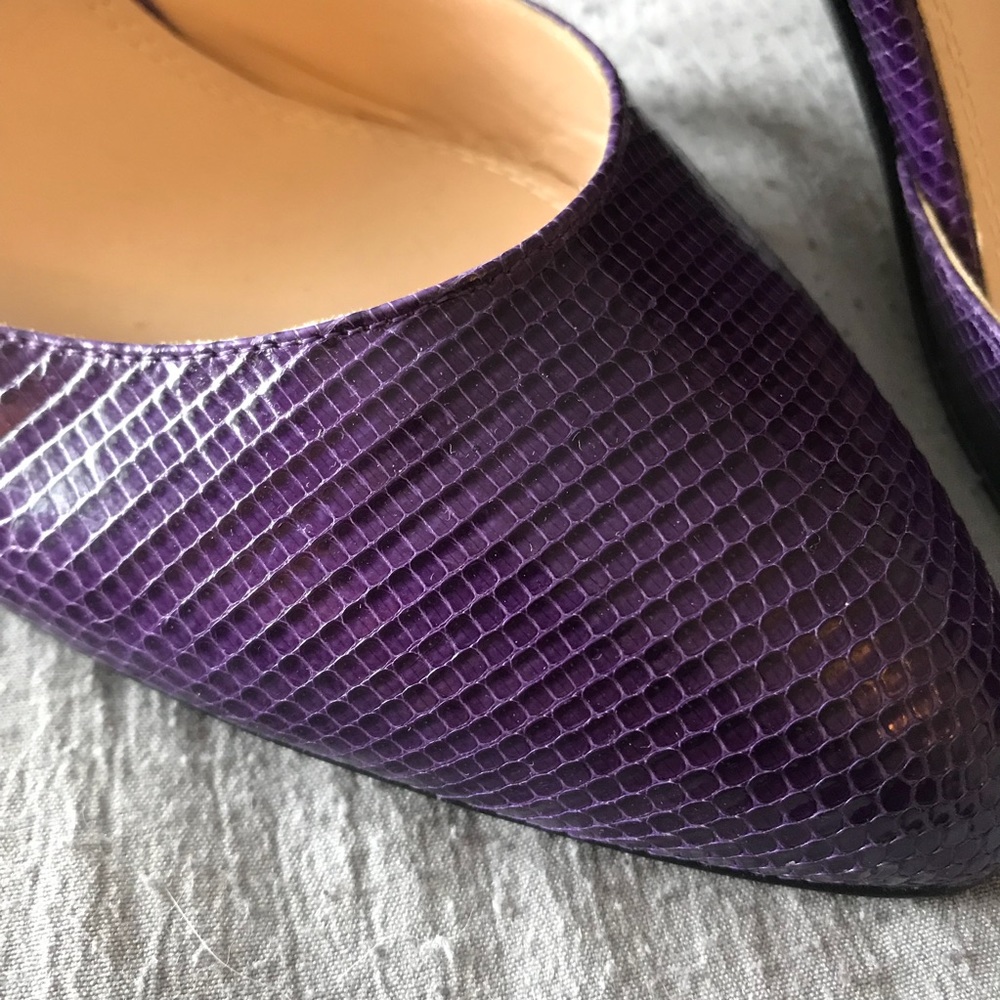 Purple Ralph Lauren Heels - Picture 5 of 7